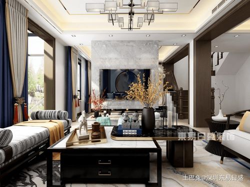 200平中式古典別墅豪宅裝修案例 獻給父母的暖心禮物，演繹新古典詩意生活